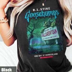 R.L.Stine Goosebumps Shirt, Horrorland Shirt, Goosebumps Halloween Shirt